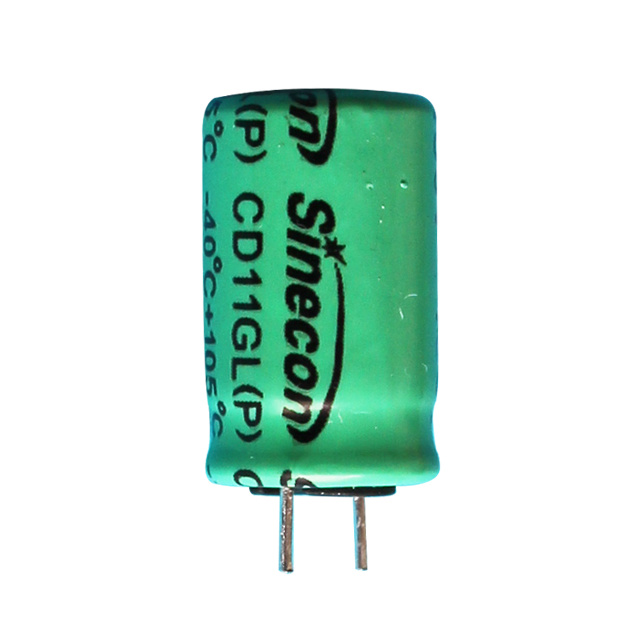 CD11GL Condensador Electrolítico de Aluminio Radial de Media y Alta Tensión, de Alta Frecuencia y Arranque a Baja Temperatura