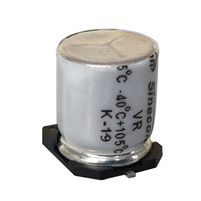 VR Condensador Electrolítico de Aluminio SMD con Vida Útil de 6000 Horas