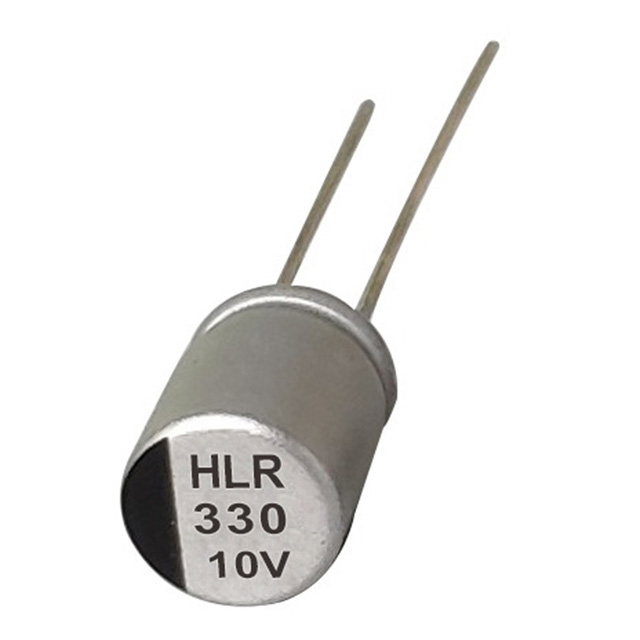 HLR Condensador Electrolítico de Aluminio Polimérico Radial de 5000 Horas de Vida Útil y Alta Frecuencia