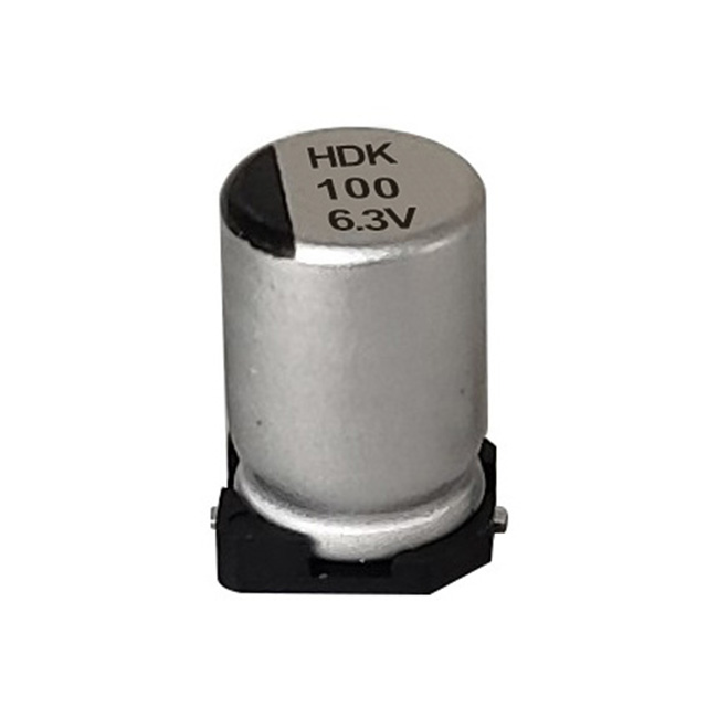 HDK Condensador Electrolítico de Aluminio Polimérico SMD para Alta Temperatura y Alta Frecuencia