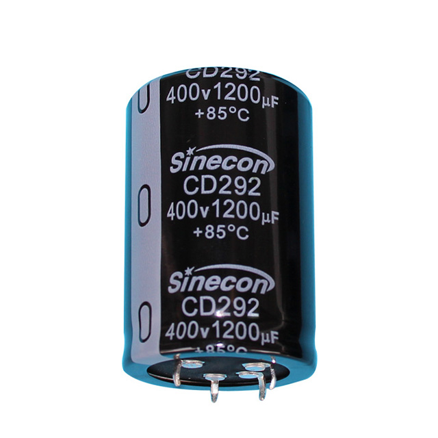 CD292 Condensador Electrolítico de Aluminio Snap-In con Terminales de Soldadura de 4 Patas CD292 Condensador Electrolítico de Aluminio Snap-In con Terminales de Soldadura de 4 Patas