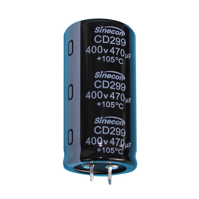 CD299 Condensador Electrolítico de Aluminio Snap-In de Ultra Larga Vida y Baja Fuga