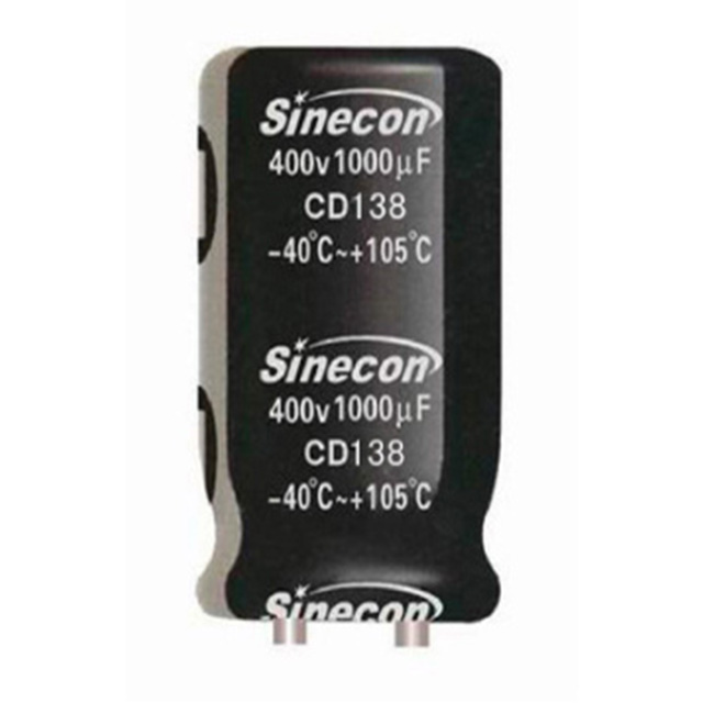 CD138 Condensador Electrolítico de Aluminio con Terminal a Prueba de Fugas y Resistente a Alta Tensión